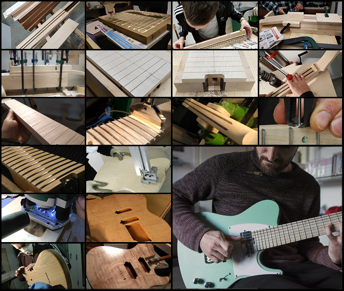 Corso Costruzione Chitarra Elettrica e Verniciatura